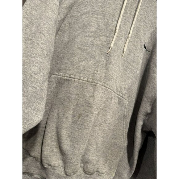 Vintage 1990’s Nike Swoosh Grey Sweater Hoodie XL - Picture 4 of 10